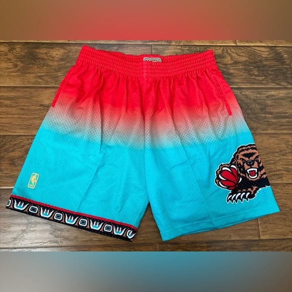Mitchell & Ness Other - Mitchell & Ness NBA Vancouver Grizzlies 1996 Fadeaway Swingman Shorts size small